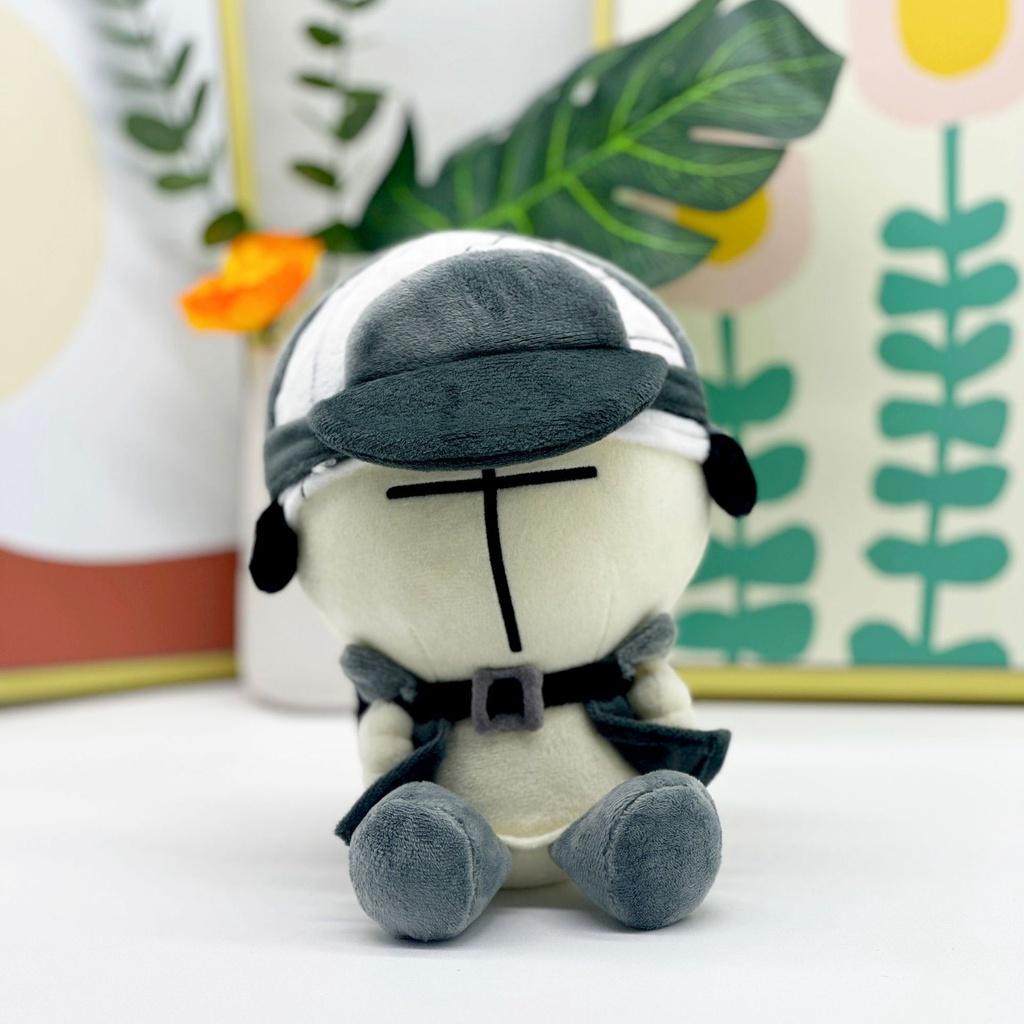 High-quality Madness Combat Short Plush Stuffed Doll With Pp Cotton Filling 20cm/7.87in Height