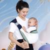 Baby Carrier Sling 20kg Weight Limit Adjustable Sling for Front Hip Carry Breathable Single Strap for 0-4 Years Ergonomic Support Adjustable Waistband