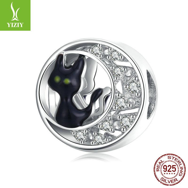 Halloween Bracelet Beaded 925 Silver, Diablo Festival Diy Bead Loose Bead Accessories