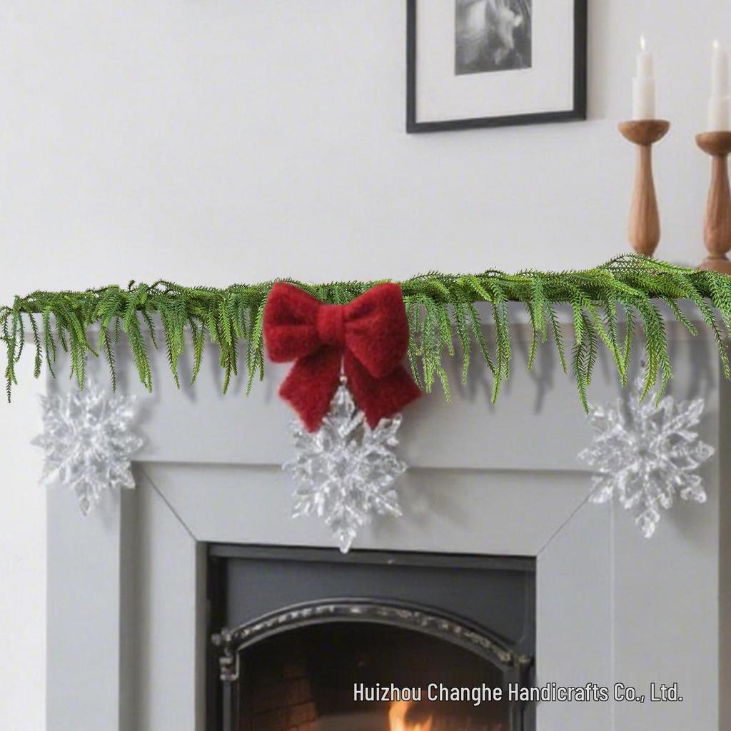 1.5m Realistic Norfolk Pine & Cypress Vine Christmas Decoration