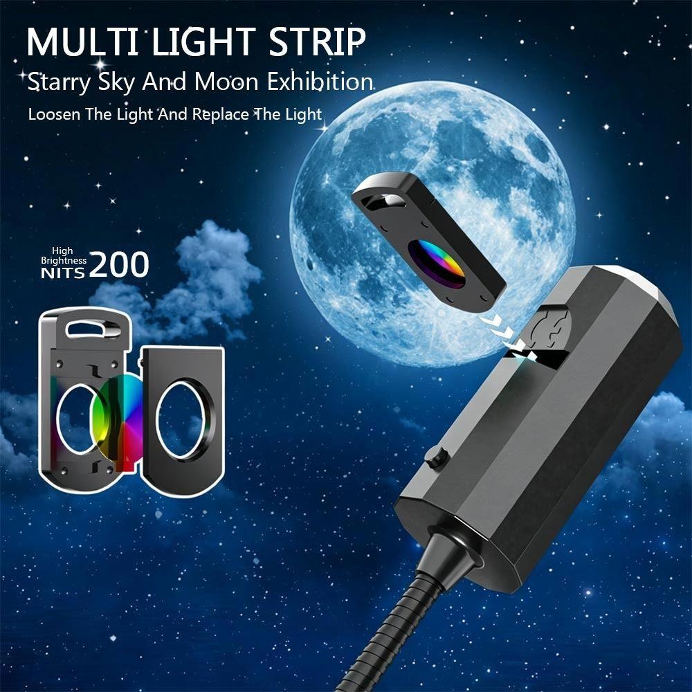 16 Patterns USB Projection Decorative Lamp USB Projection Light  Ceiling Background Decoration