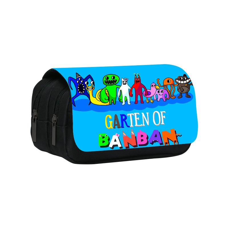 Двухслойная пенал-косметичка Garten Of Banban из нейлонового материала для учеников и школьных принадлежностей