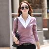 Comfortable Bottoming Shirt For Women With Long Sleeves, Half Turtleneck, Large Size, Autumn And Winter Style Inner Warm Top