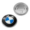 2 шт. 82 мм 74 мм Автомобильная эмблема на капот и значок на багажник для BMW E46 E90 E60 F10 F11 F20 F30 F34 F01 G20 G21 G31 G60 X1 X3 X5 X7