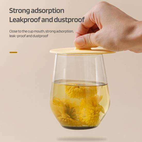 Силиконовые крышки для чашек. Разноцветные гибкие чехлы для кружек. Крышка для горячей чашки. Подставка для чая и кофе. Устойчивая к высоким температурам подставка. Пыленепроницаемые герметичные крышки для чашек.