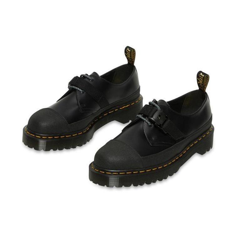Dr. Martens Мужские 1461 Tech 'Угольно-черный Желтый' 26884001