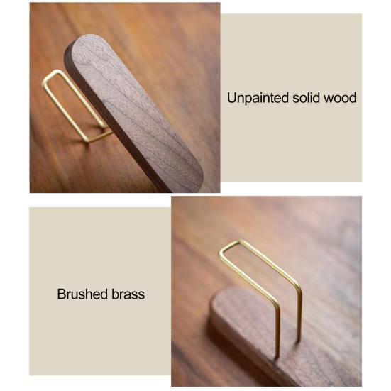 Filter Paper Rack Holder Reusable Thickened Portable Wooden Coffee Filter Paper Storage Holder Stand Bar Accessory