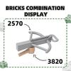 160 шт./лот 2570 Арбалет Строительный Блок Moc Лук Стрела Цветные Аксессуары Совместим с featuring Brick СДЕЛАЙ САМ Детская Игрушка Подарок Идея Коробка