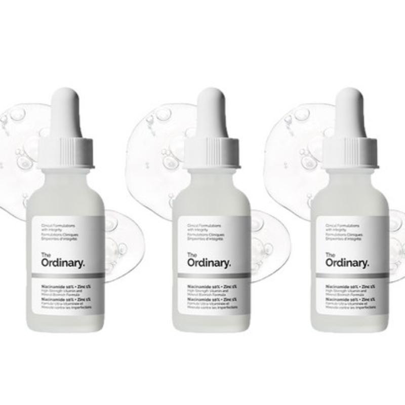 THE ORDINARY Эссенция с ниацинамидом 10% + цинком 1% 30 мл × 3