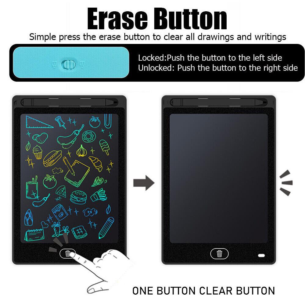Новый 8,5"/12" Планшет для рисования ЖК-планшет для письма для детей Монтессори развивающие игрушки Студенческая волшебная доска Подарок на день рождения Рождество