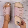 Fashion 2025 Ladies Slippers New Beach Open Toe Flats Female Large Size Comfort Sandals Casual Fashion Women's Slippers Zapatos Mujer