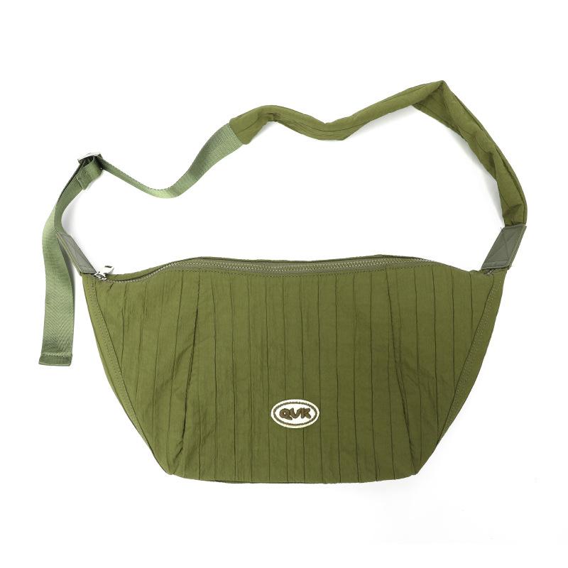 Сумка из ткани с оборками Niche Designer Casual Underarm Bag Bag Crossbody