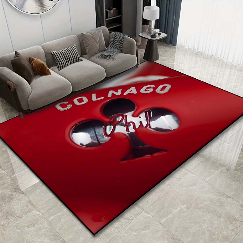 15 Sizes C-Colnago Pattern Rug Living Room Bathroom Mat Creative Door Mat Bedroom Club Area Rug  Living Room Decor Cycling Club