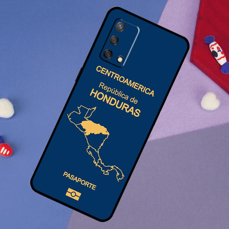 Honduras Flag Case For Oppo A17 A60 A40 A80 A16 A76 A96 A98 A58 A78 A18 A38 A57 A74 A54 A94 A15 A5 A6 Pro