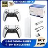 M15 Game Stick Мини-телевизор Портативная игровая консоль Беспроводные геймпады Видеоигры 64G 20000+ Ретро-игра HD Выход для двух игроков для PS1 и т. д.
