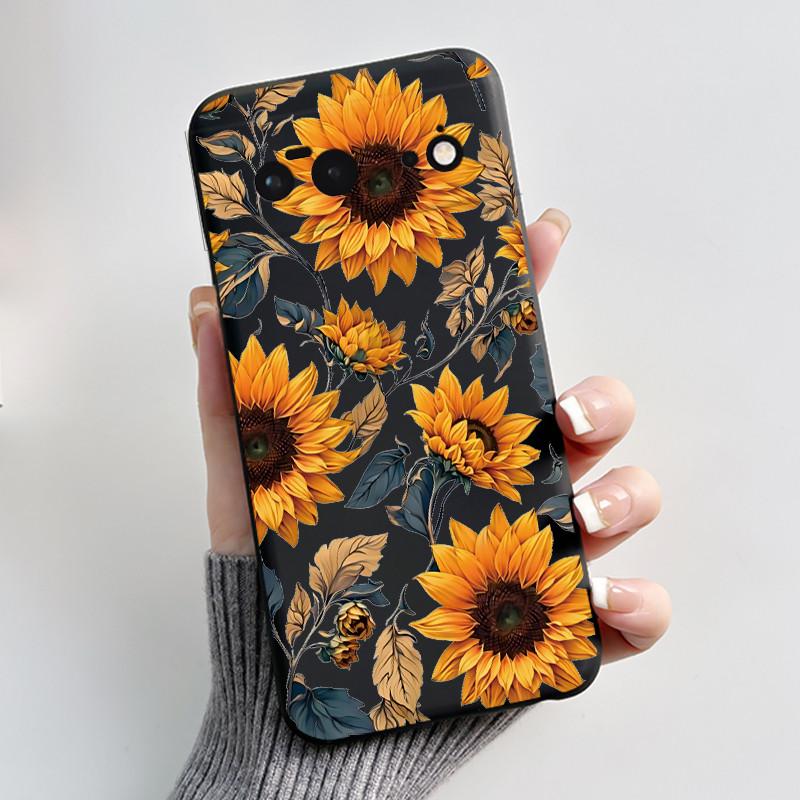 Чехол для Google Pixel 6 6A 6Pro Pixel6 Pro Pixel6A Чехол Роскошный Милый Крутой Мальчики Девочки Черный Матовый Тонкий Мягкий Силикон Задняя Крышка