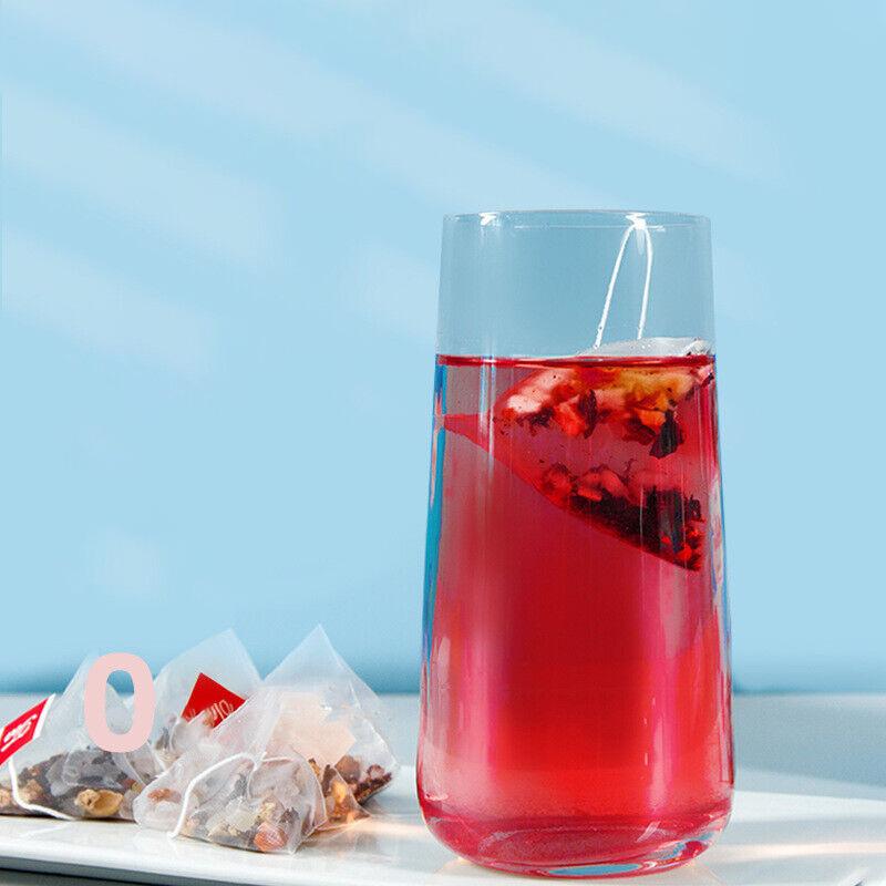 Черничный фруктовый чай Сладкий и фруктовый шелковичный чай с жасмином и цветком богини в пакетиках