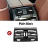 Upgraded Rear AC Conditioning Air Vent Grille Outlet Replacement For BMW 5 Series F10 F11 F18 520i 523i 525i 528i 530i 535i