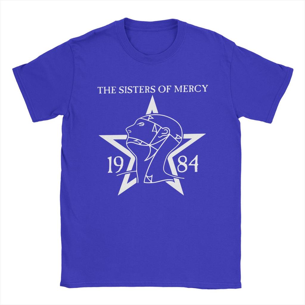 1984 Футболка The Sisters Of Mercy, мужская хлопковая винтажная футболка с круглым вырезом, футболки с коротким рукавом, новое поступление