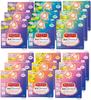 Assortment Set of 6 3 Bags MegRhythm Steam Hot Eye Forest Ripe Lavender [Trial Set] Types, Each, Mask, Fragrance-free, Rose, Bathing, Chamomile, Yuzu,