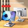 Aluminum Alloy Mobile Phone Holder, Desktop Folding Tablet Holder, Creative Metal Live Broadcast Learning Universal Stand