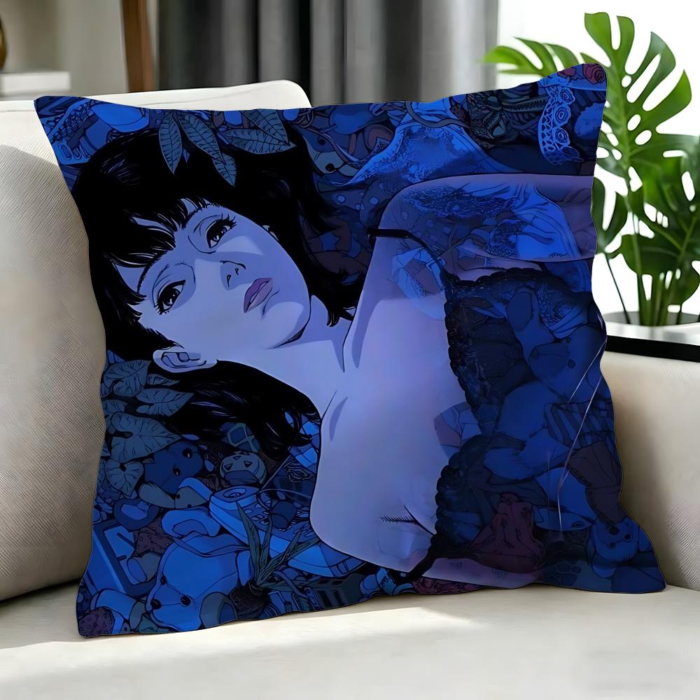 anime PERFECT BLUE Cushion Cover Cushion Cover Set Pcs x x x Pillowcase Decorative Sofa Home Decor