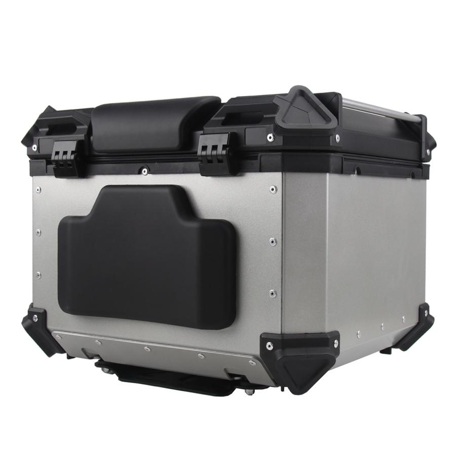 Universal soft back for motorcycle passenger, sticker on the upper trunk, pillow