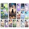 Cute Cat Phone Case For Moto G84 G23 G24 G31 G32 G41 G51 G52 G53 G54 G71 G82 G42 G62 G200 G Play G Stylus