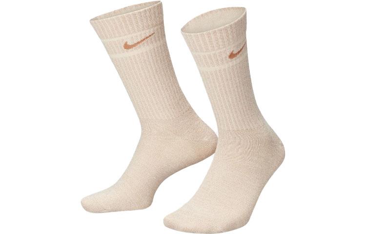 Nike Повседневные базовые носки унисекс, 1 пара, светло-оранжевые FV4750-838