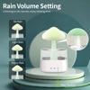 Для увлажнителя воздуха Rain Cloud Увлажнитель Эфирные масла Диффузор Капли Воды Цветной Ночной Светильник Для Спальни