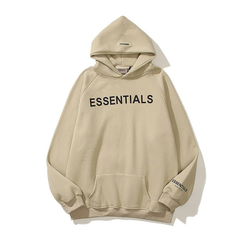 Mens Hooded Fleece-Lined Cotton Sweatshirt With 3D Embossed Loose Fit Winter Casual Top