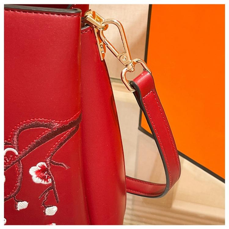 W. D. POLO, художественный дизайн в национальном стиле, новинка 2023, легкая роскошная сумка для матери, легкая роскошная сумка Qipao большой вместимости с вышивкой