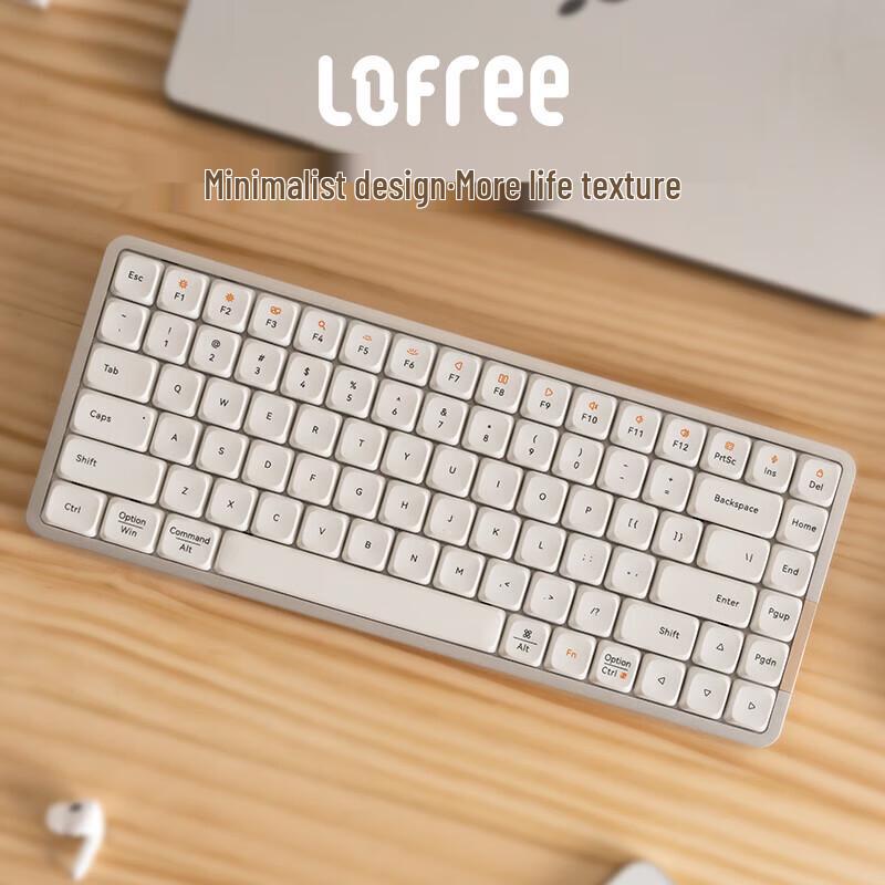 Низкопрофильная механическая клавиатура Lofree OE915 Little Dot