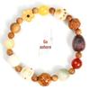 Bodhi Beads Bracelet - 18 Beads Unisex, Ideal for Tourist Attraction Stalls