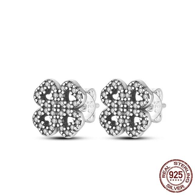 Новый дизайн, серьги-гвоздики со звездами и крыльями, серьги-кольца для женщин, подруги, жены, серебро 925, ювелирные изделия, подарок, серьги-капли