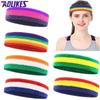 Women Yoga Hair Bands Cycling Sweatband Head Sweat Bands Fitness Running Headband Sweat Headband