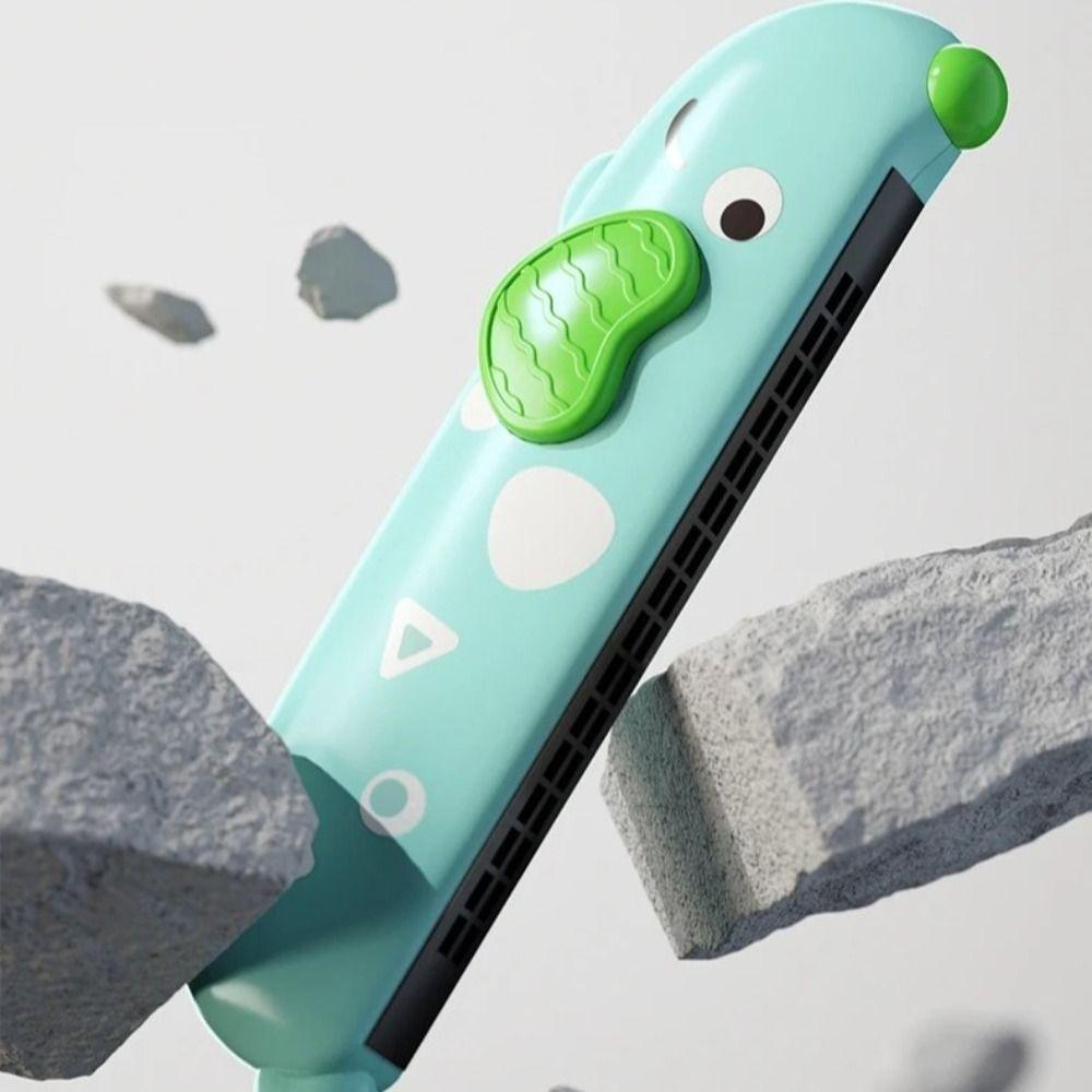 Play Musical Double Row Harmonica Early Educational Puppy Instrument Toy Gift