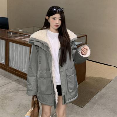 Сшитый пирог Преодолевает Женскую Термоформовочную Хлопковую Куртку