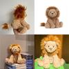 Soft Animal Plush Lion With Sponge Filling For Kids And Teens