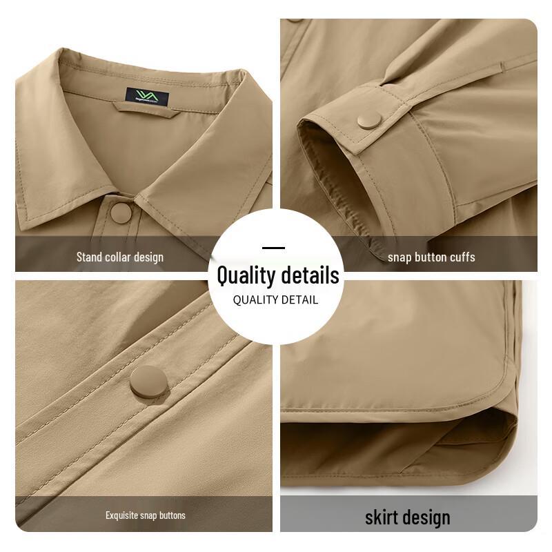 Fingercroxxit Unisex Casual Long Sleeve Shirt Jacket