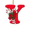1pc Christmas Pendant Acrylic 26 Letter Pendant Hanging Christmas Tree Ornament Accessories Xmas New Year Decor Ornaments