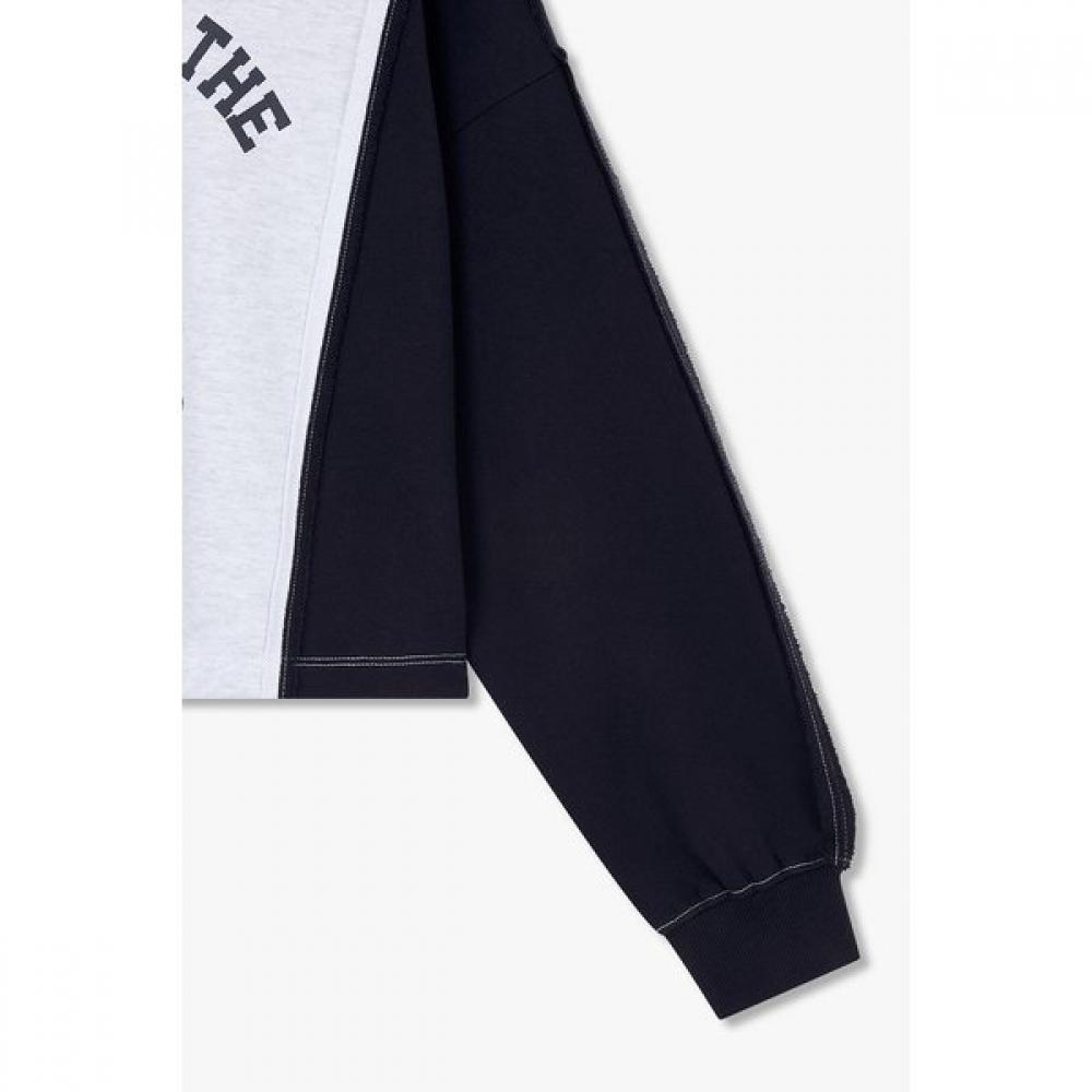 Studio Tomboy Color Detail Graphic Sweatshirt 9106122108ar