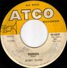 7-дюймовая пластинка BOBBY DARIN  Things  Jailer Bring Me Water 456229 ATCO Records 1962 США Рок Б/у