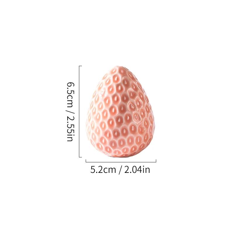 Клубничная моделирующая кулинарная керамическая банка для приправ, бутылка для масла, соевого соуса, уксуса, домашняя креативная кухонная банка для соли, бутылка для перца.