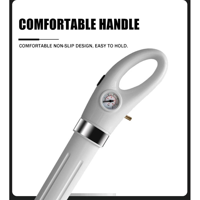 Automatic Toilet Plunger with 4 Heads High Pressure Pump Cleaner Powerful Air Blasters Dredge Drain Sink Air Blasters