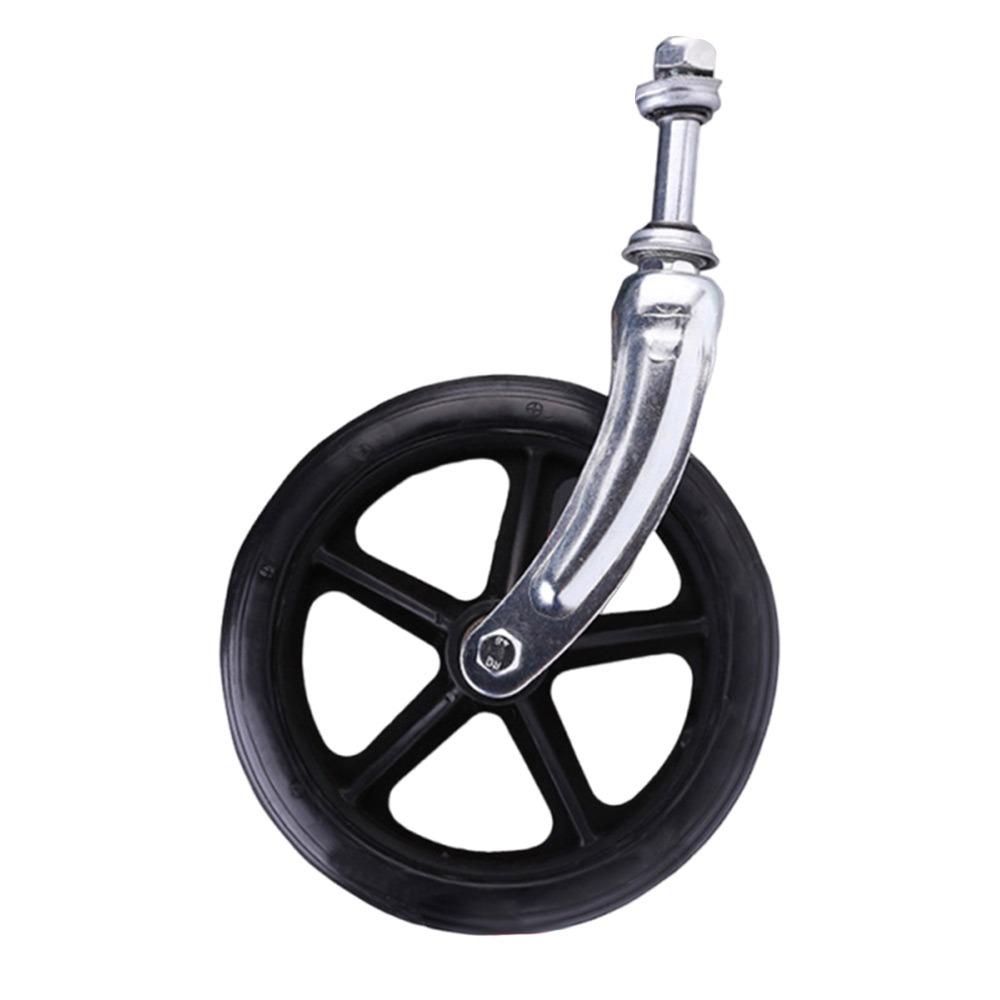 Колеса для тележки 6/7/8 дюймов, резиновые цельнолитые колеса, аксессуары для инвалидных колясок