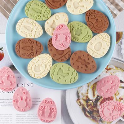 1 комплект формочек для пасхального печенья в форме яйца DIY PP формы для сладкого печенья кухонные инструменты