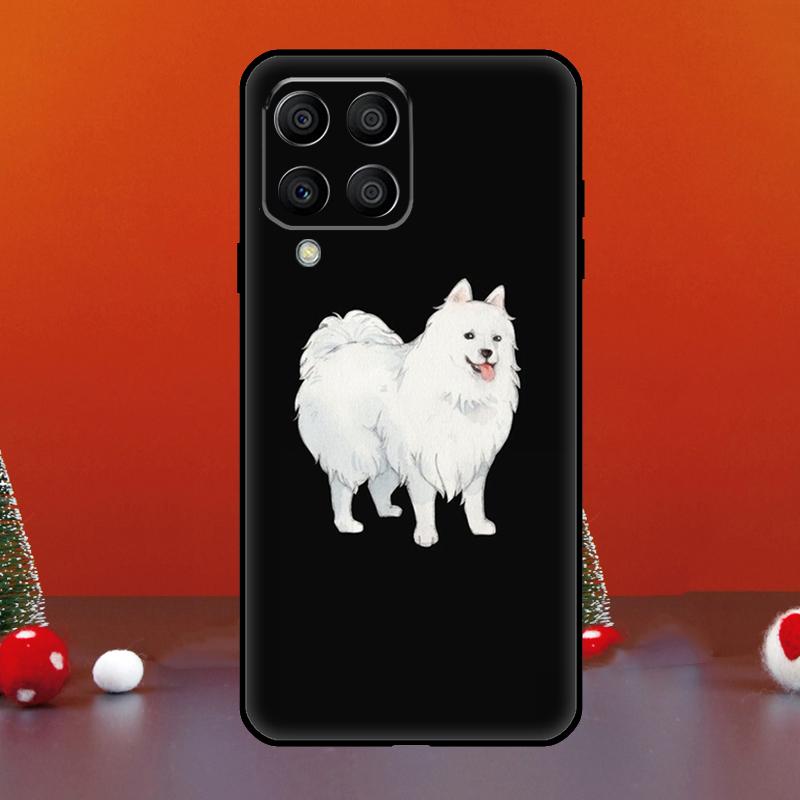 Чехол для Samsung Galaxy M52 M32 M12 M11 M21 M31 M13 M33 M35 M53 M55 M15 M14 M34 M54 M06 M16 с изображением японского шпица