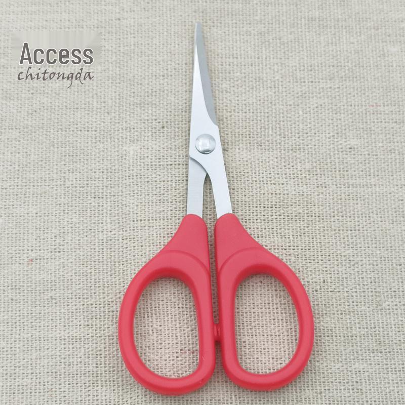 Stainless Steel Handmade Straight Beauty Scissors for Students - Eyebrow Makeup