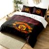 FC Manchester 3pc Duvet Cover Set Simple Modern Bedding Set Wrinkle Resistant Soft Fabric All Season Use a perfect gift